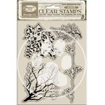 Timbri acrilici Herbarium Silvae rami di albero