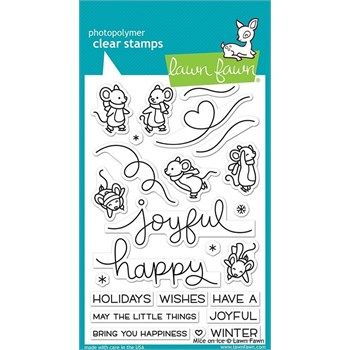 Timbri acrilici Mice on Ice