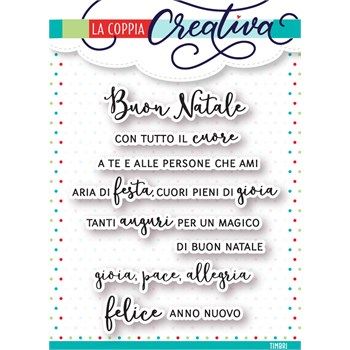 Timbri acrilici Natale Anno Nuovo