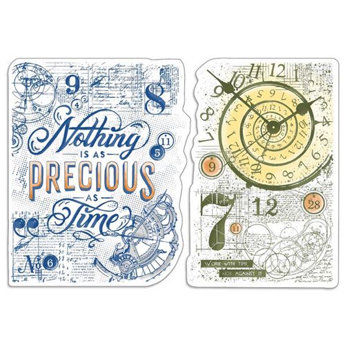 Timbri acrilici Nothing is as precious as time 