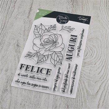 Timbri acrilici Rosa