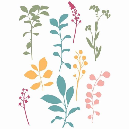 Timbri acrilici Steli Sottili 01