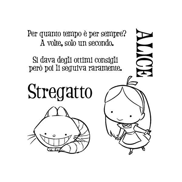 Timbri acrilici Stregatto