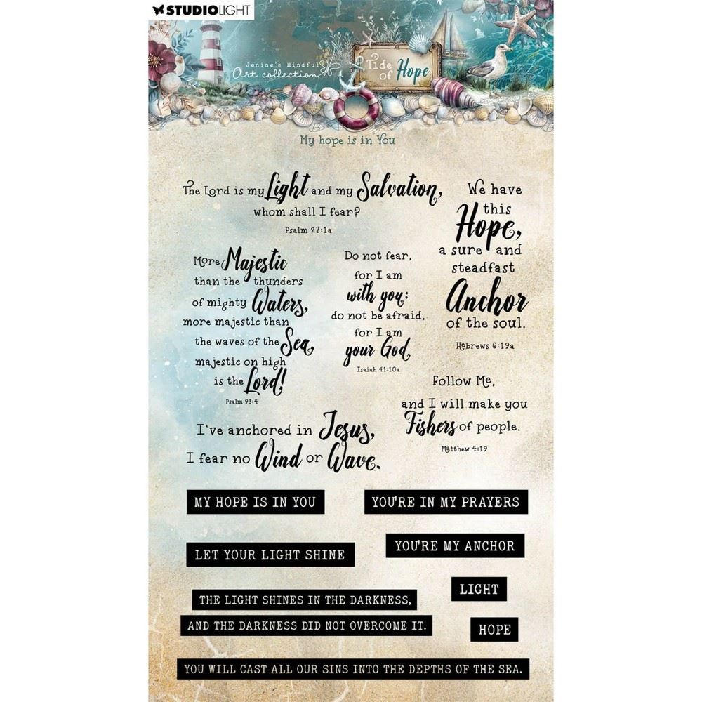 Timbri acrilici Tide of Hope My hope is in You