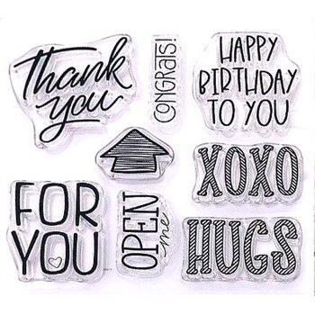 Timbri acrilici XOXO