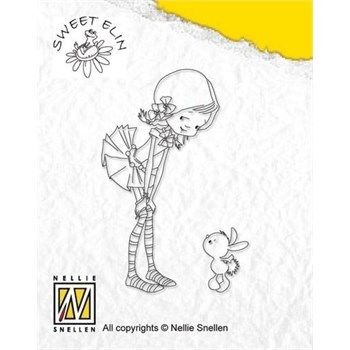 Timbri acrilici bimba e coniglio