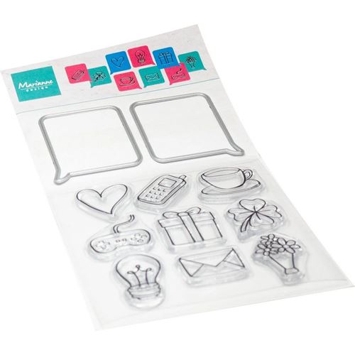 Timbri acrilici e fustelle Chat