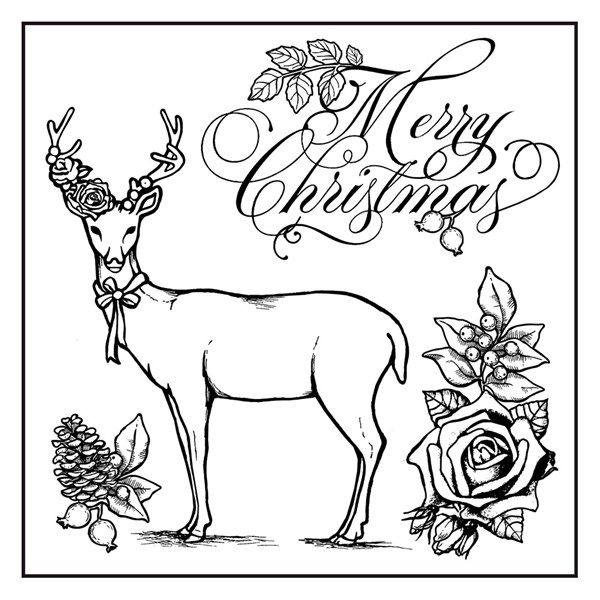 Timbri in alta definizione Merry Christmas