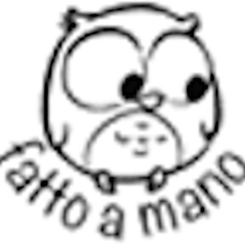 Timbri in gomma Fatto a mano Gufetto