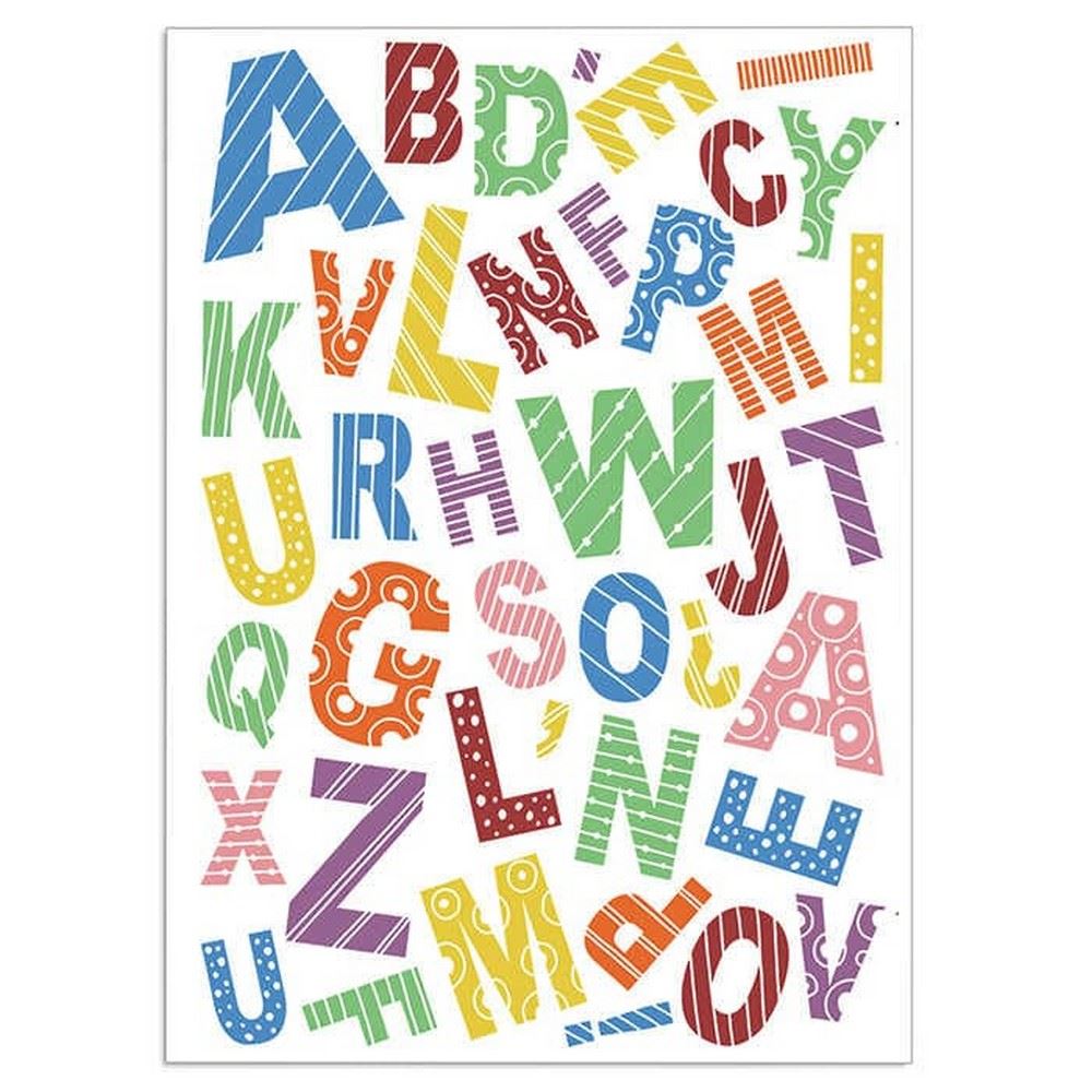 Timbro Acrilico Baby Alphabet