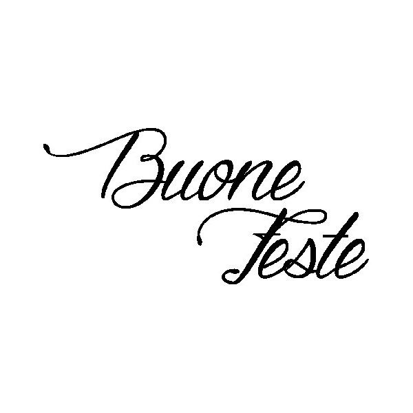 Timbro Buone Feste