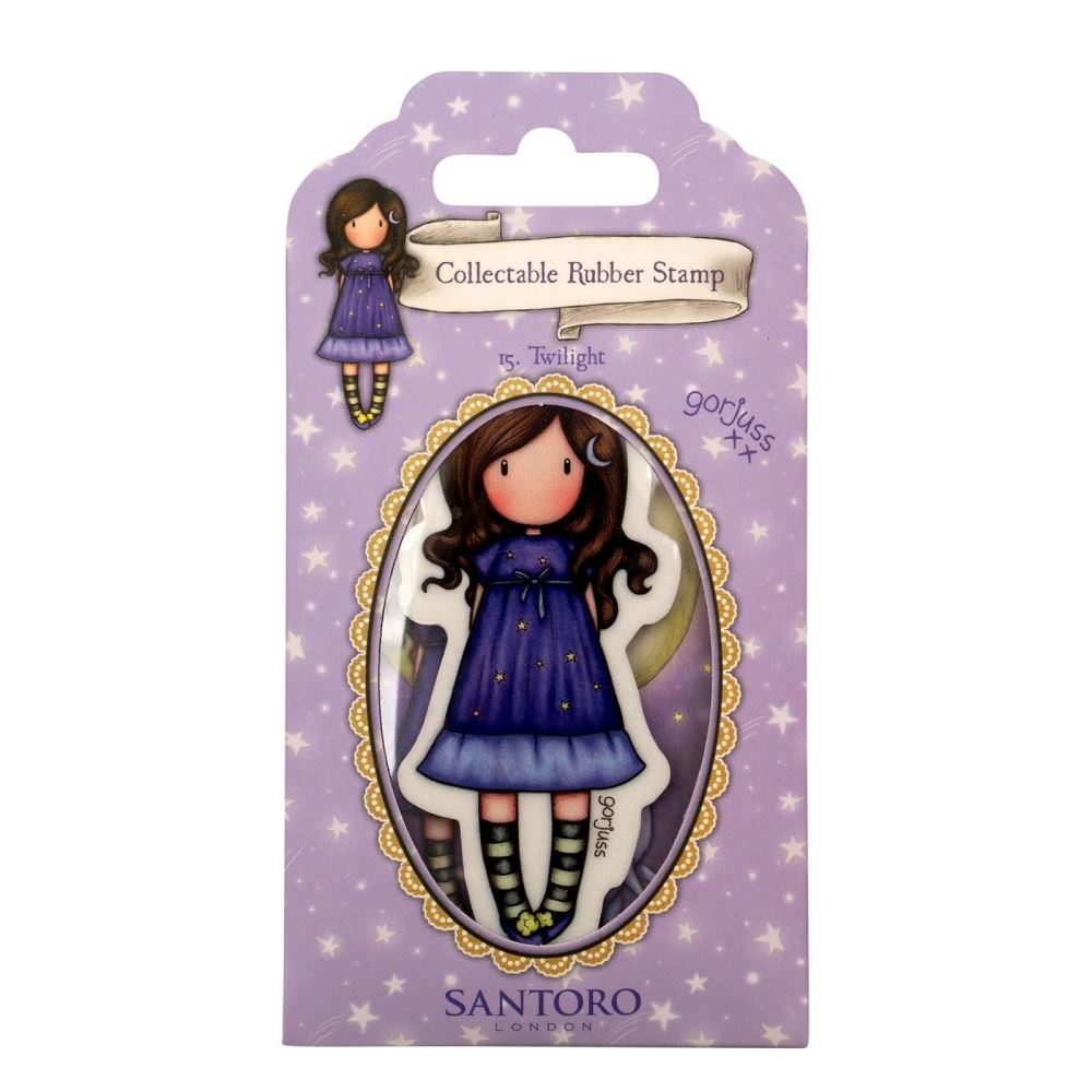 Santoro Gorjuss Timbro Di Gomma No.55 'All These Words' Per Scrapbooking E Creazioni Fai Da Te