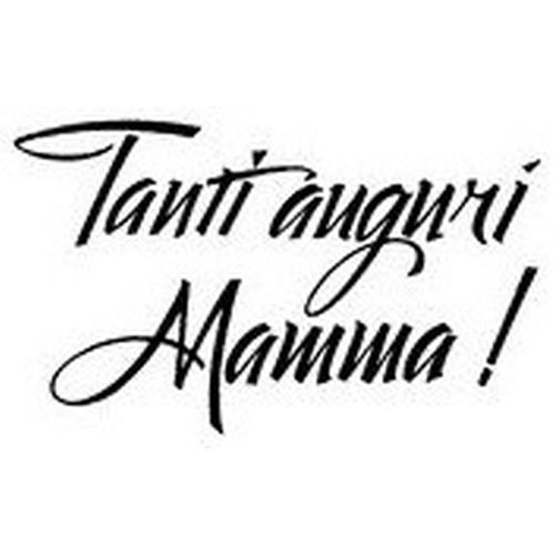 Timbro Tanti auguri Mamma