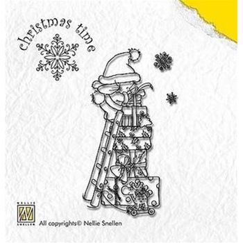 Timbro acrilico Bimbo con doni