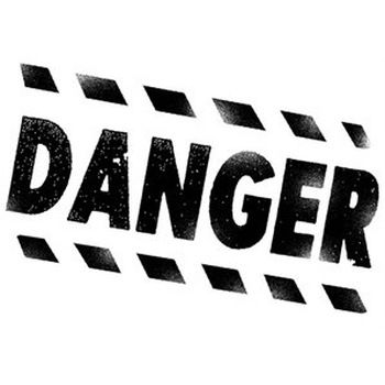 Timbro acrilico Danger