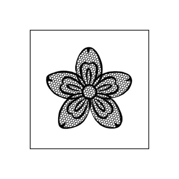 Timbro acrilico Fiore