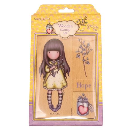 Timbro in Legno Gorjuss Hope