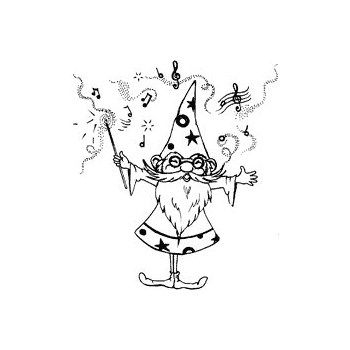 Timbro in legno Maghetto