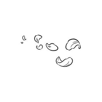 Timbro in legno Petali