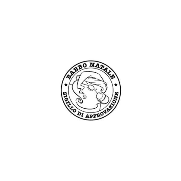 Timbro in legno Sigillo di Babbo Natale
