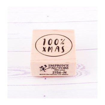 Timbro in legno Xmas