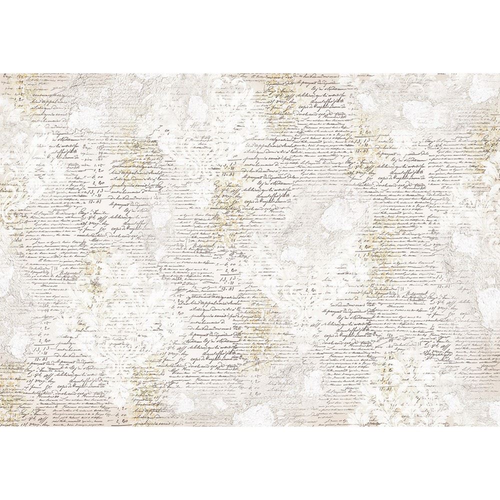 Tissue Paper Handwritten Page