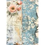 Tissue Paper Set French Blue A4