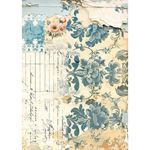 Tissue Paper Set French Blue A4