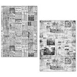 Tissue Paper Set Newspapers A5