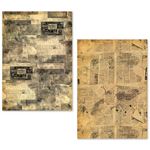 Tissue Paper Set Newspapers A5