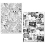 Tissue Paper Set Newspapers A5