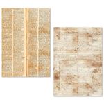 Tissue Paper Set Vintage Manuscript A5