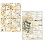 Tissue Paper Set Vintage Manuscript A5