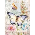 Tissue Paper Set Whismical Butterflies A4