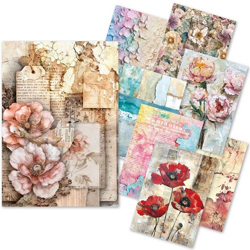 Tissue Paper Set Wild Blossom A5