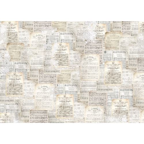 Tissue Paper Vintage Music Sheet