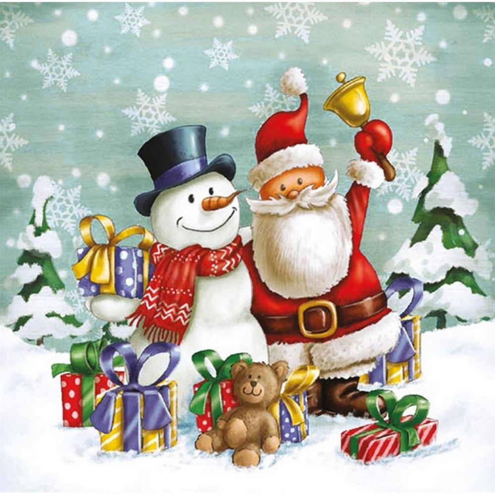 Tovagliolo Babbo Natale