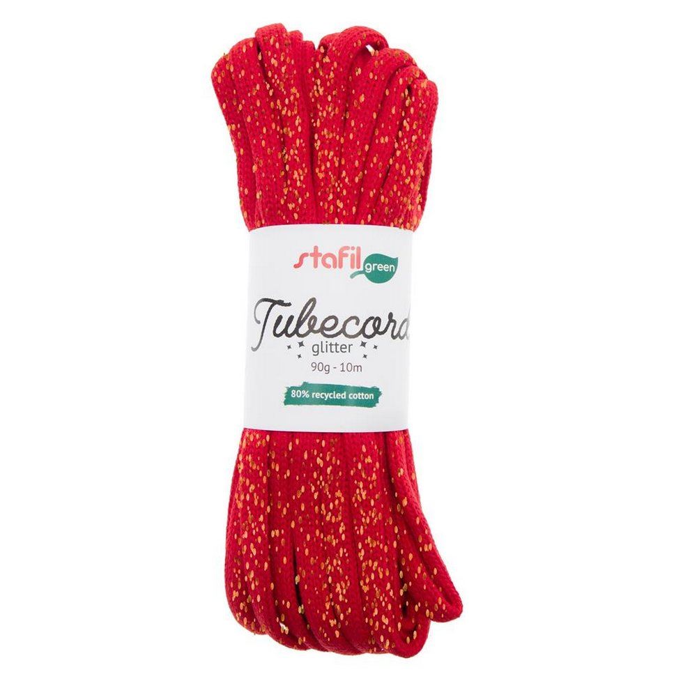 Tubecord Glitter Rosso Stafil