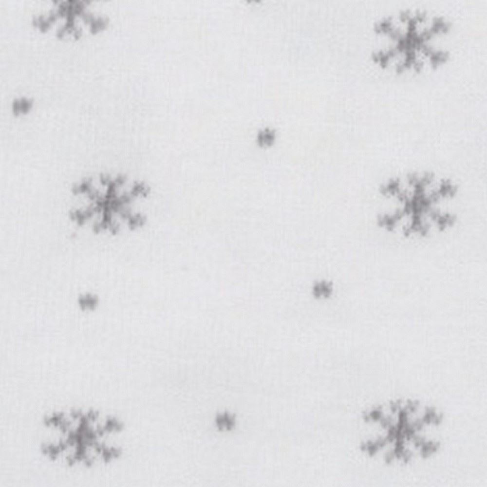Tubolare Fiocchi di Neve Bianco 100 cm