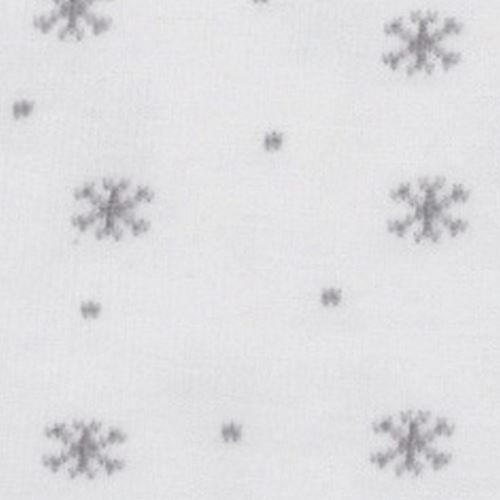 Tubolare Fiocchi di Neve Bianco 100 cm