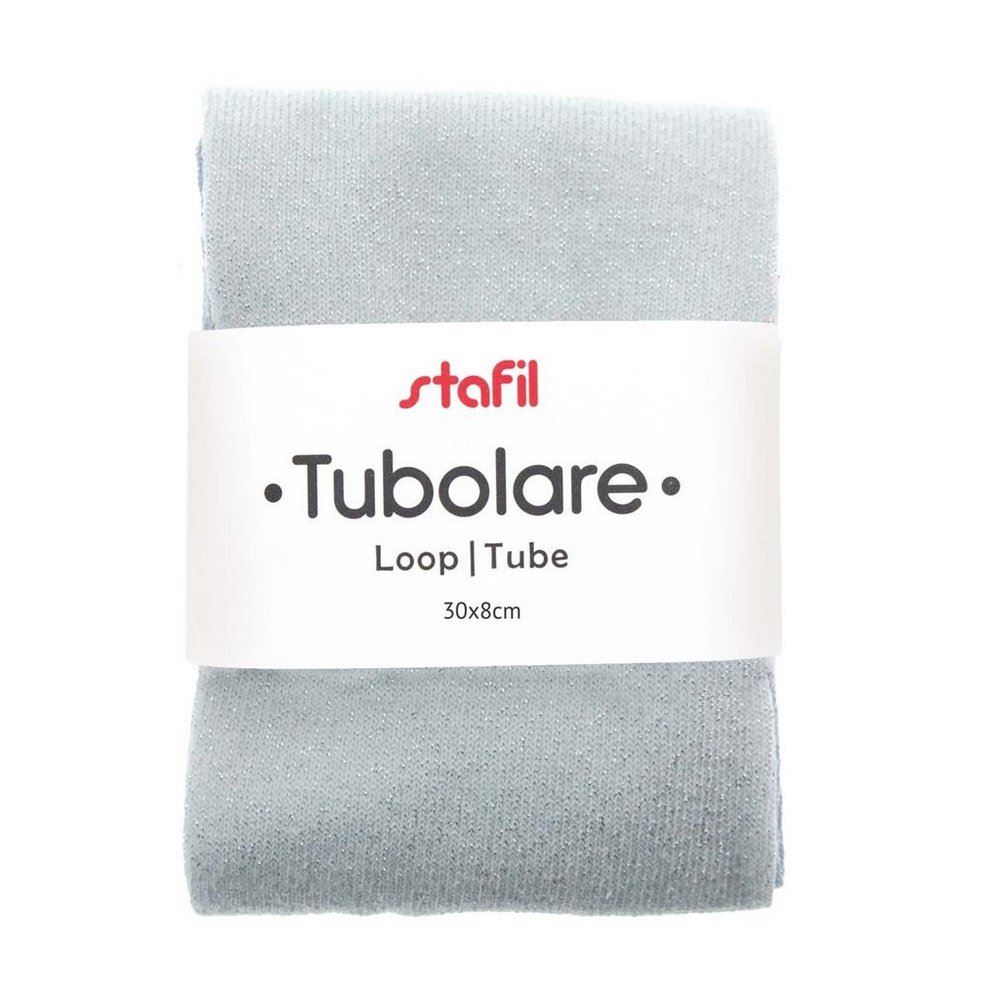 Tubolare Glitter Bianco Stafil