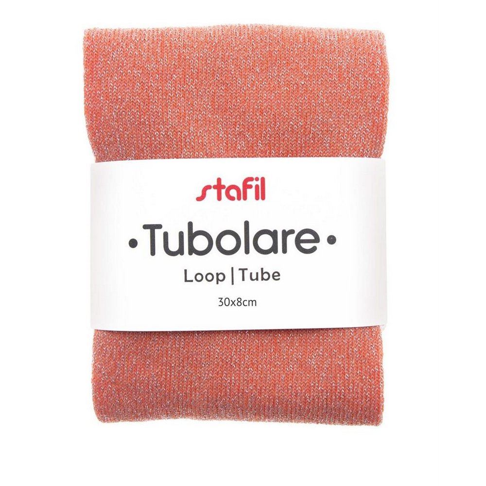 Tubolare Glitter Corallo Stafil