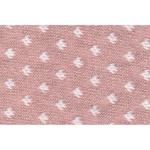 Tubolare Lily Lurex Pesca e Latte