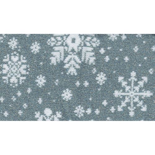 Tubolare Lurex Fiocco Acquamarina e Bianco