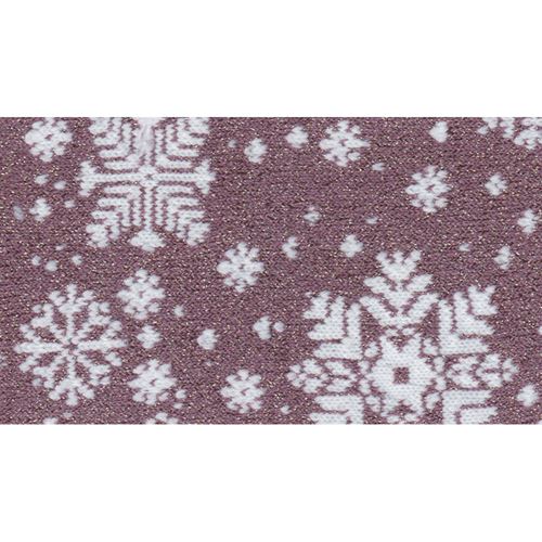 Tubolare Lurex Fiocco Rosa Antico e Bianco