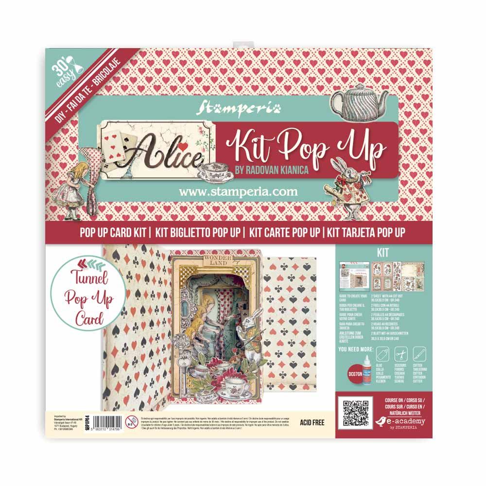 Tunnel Pop up kit Alice Wonderland