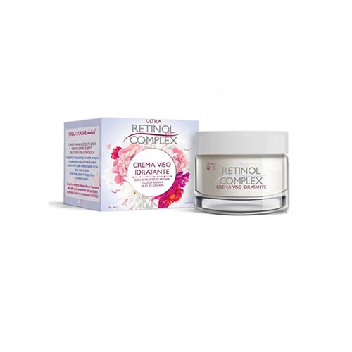 Ultra Retinol Complex Crema Viso Idratante con estratto di Peonia e olio di Argan