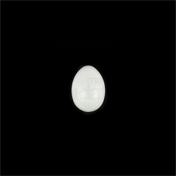Uovo di plastica bianco cm 4,5