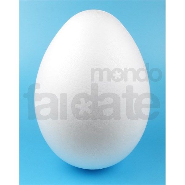 Uovo di Plexiglass cm 10 apribile uova da decorare 
