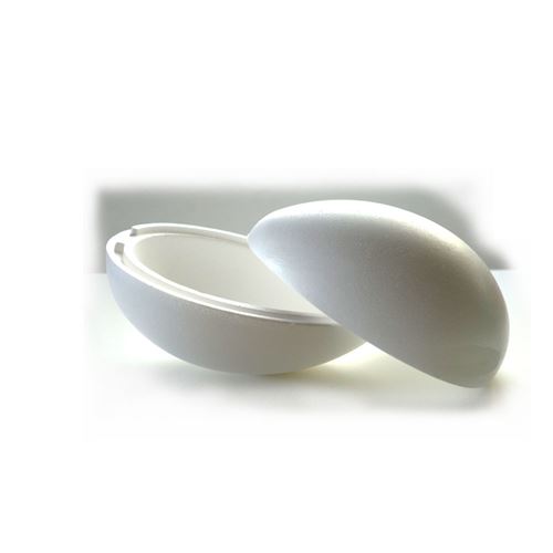 Uovo di polistirolo apribile cm 20